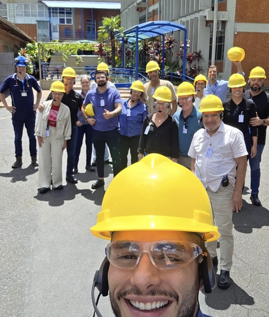 Visita à fábrica de uma das marcas representadas